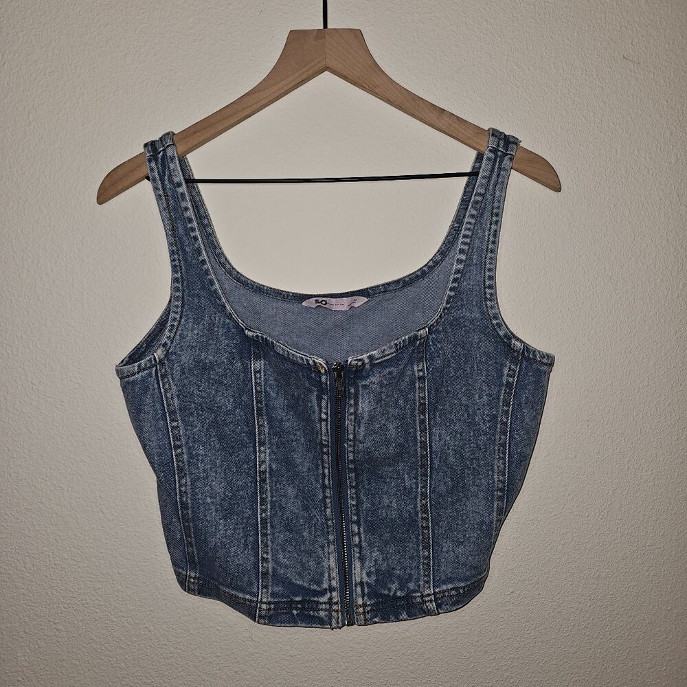Denim vest